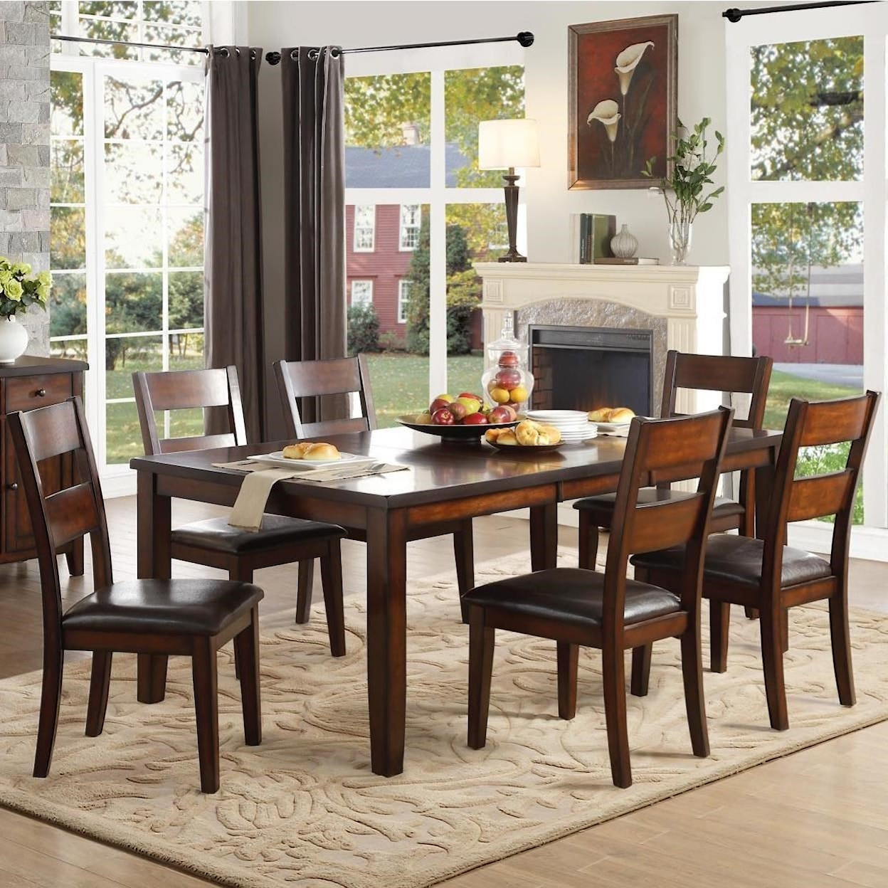 Homelegance Furniture Mantello Dining Table