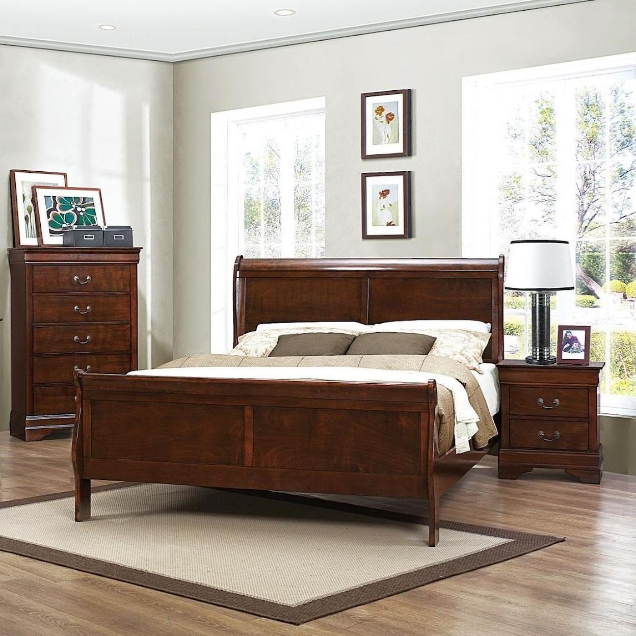 Homelegance Mayville Queen Sleigh Bed