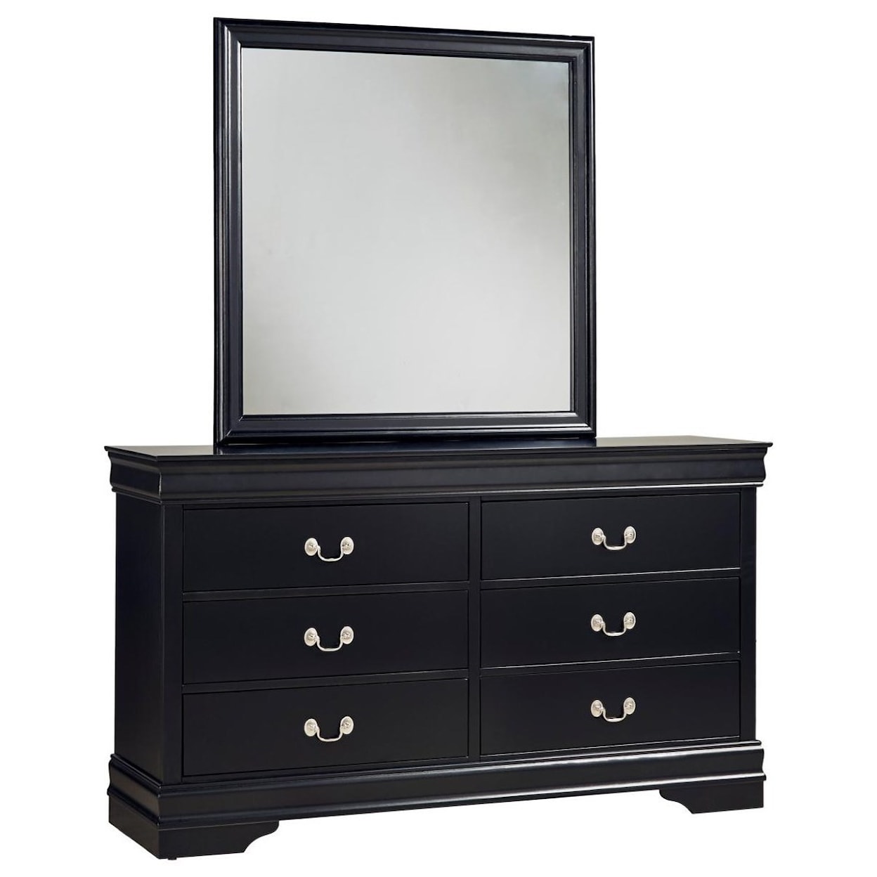 Homelegance Mayville Dresser and Mirror Set