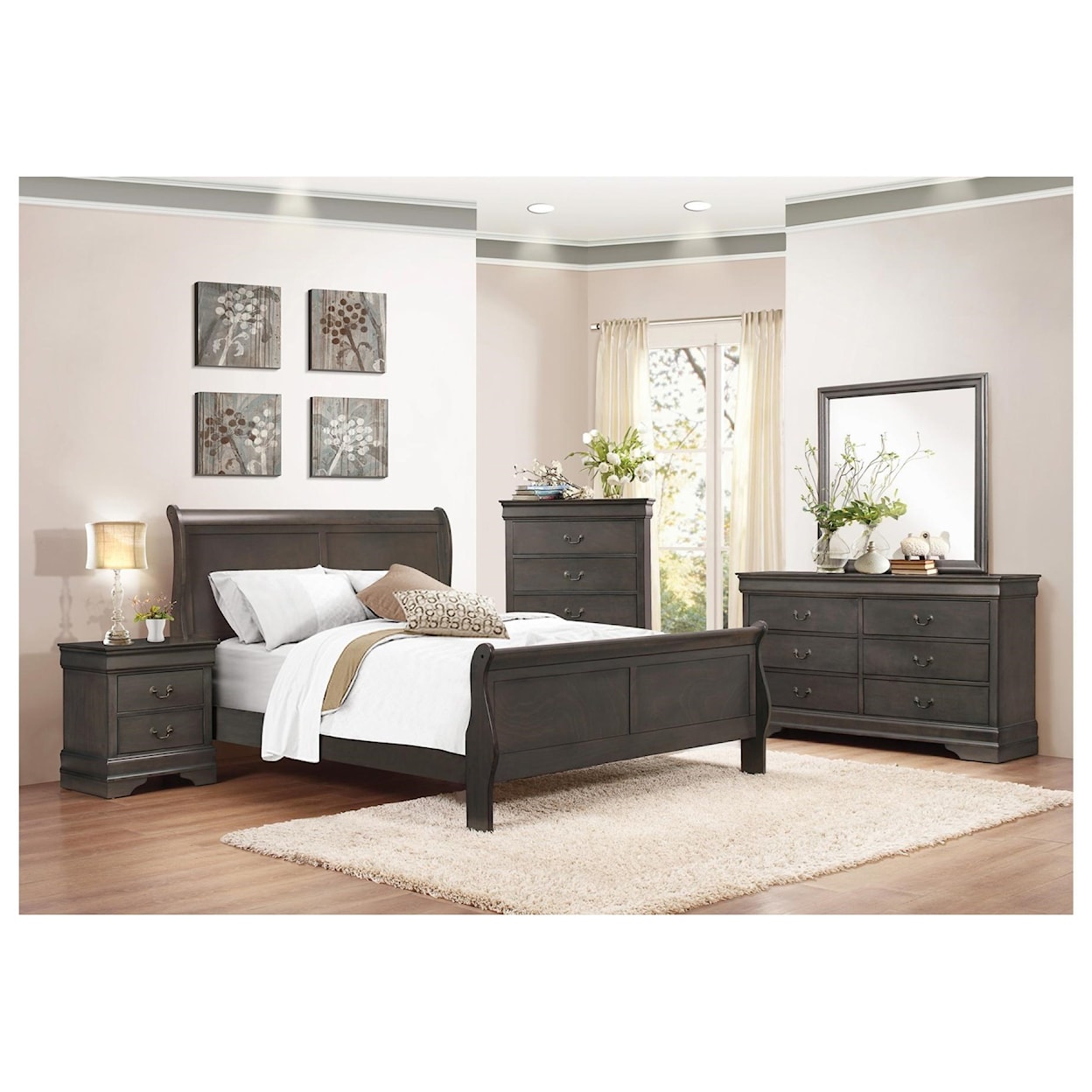 Homelegance Furniture Mayville Queen Bedroom Group
