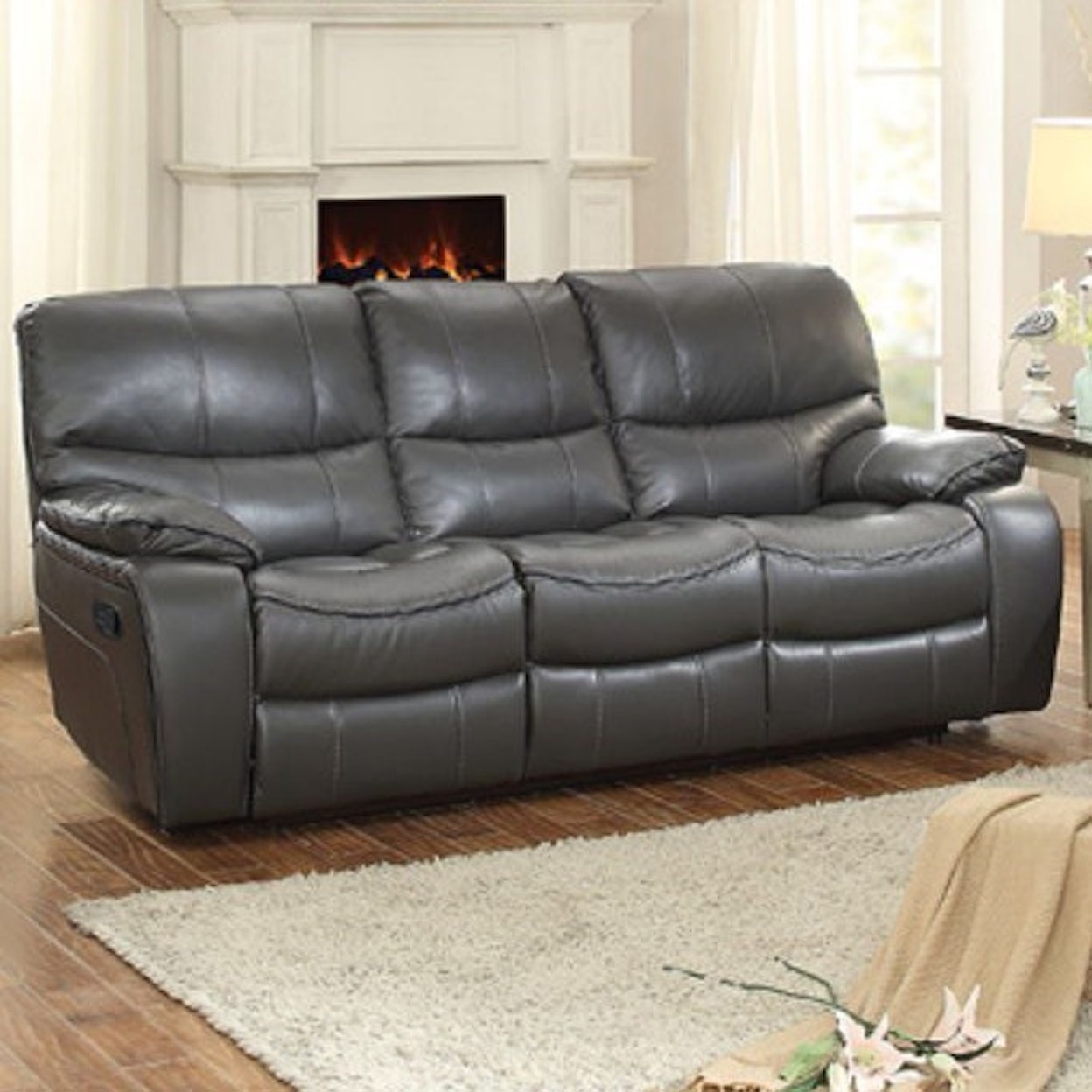 Homelegance Furniture Pecos Casual Reclining Sofa