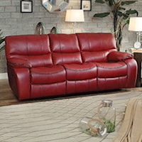 Casual Reclining Sofa