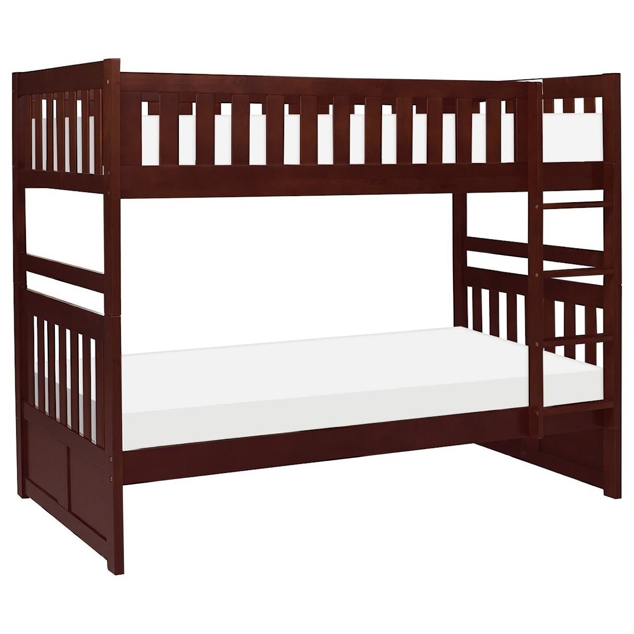 Homelegance Furniture Discovery Twin Over Twin Bunk Bed