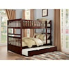 Homelegance Furniture Discovery Full Over Full Trundle Bunk Bed