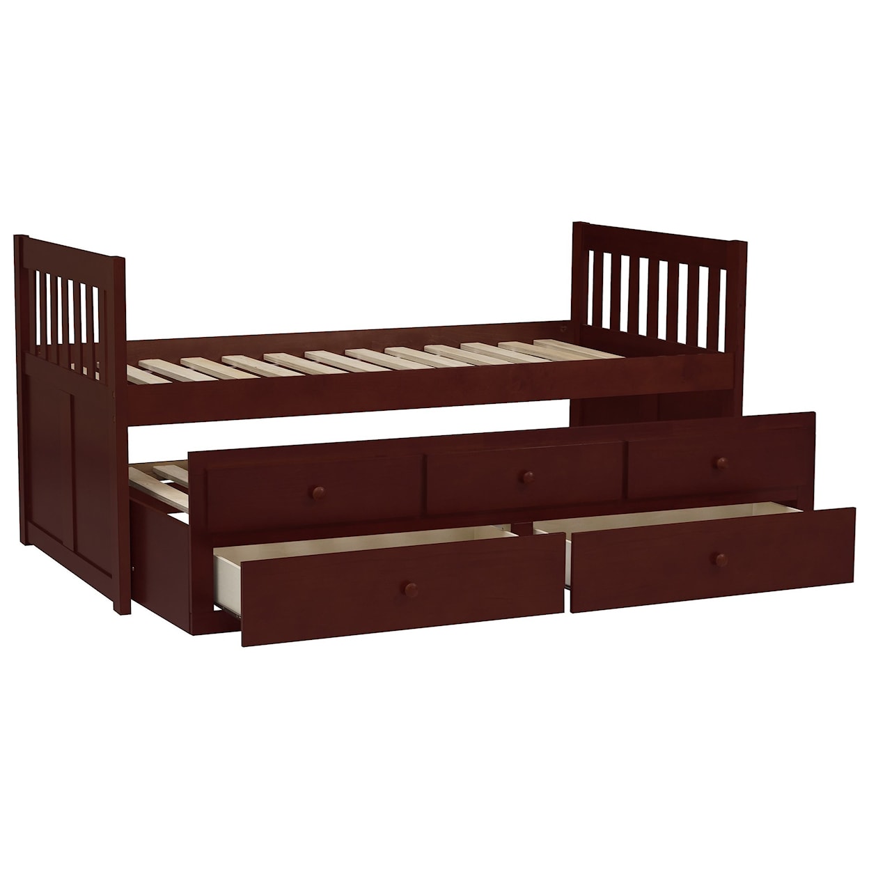 Homelegance Furniture Discovery Twin Captain's Bed