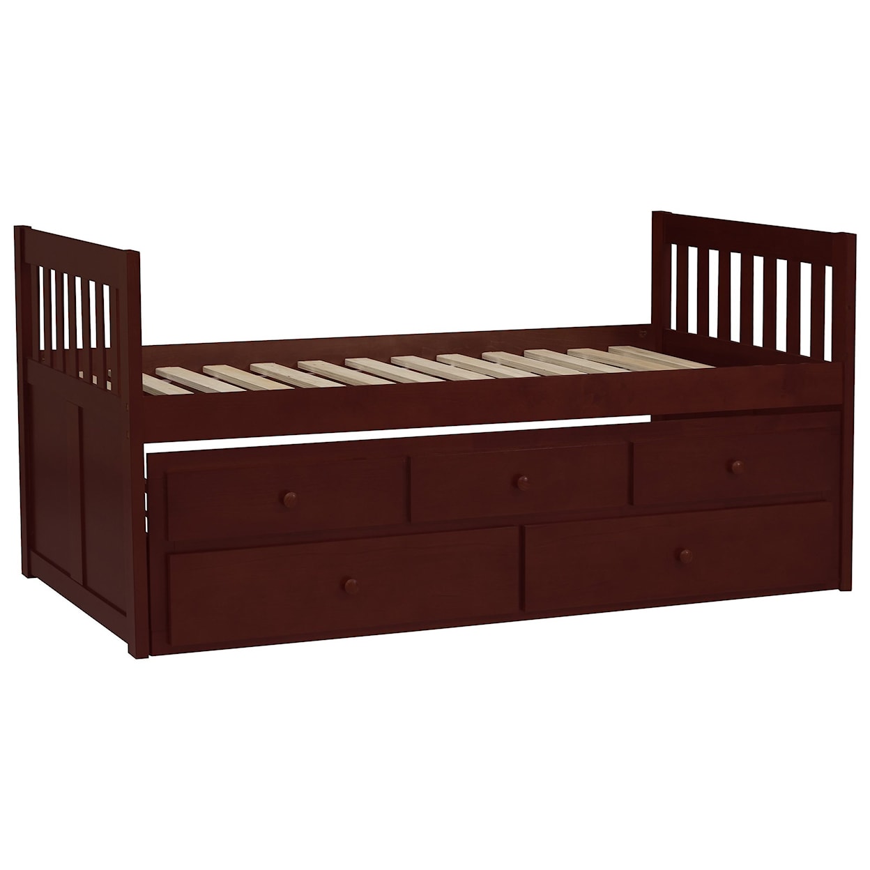 Homelegance Furniture Discovery Twin Captain's Bed