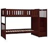 Homelegance Furniture Discovery Twin Over Twin Bunk Bed