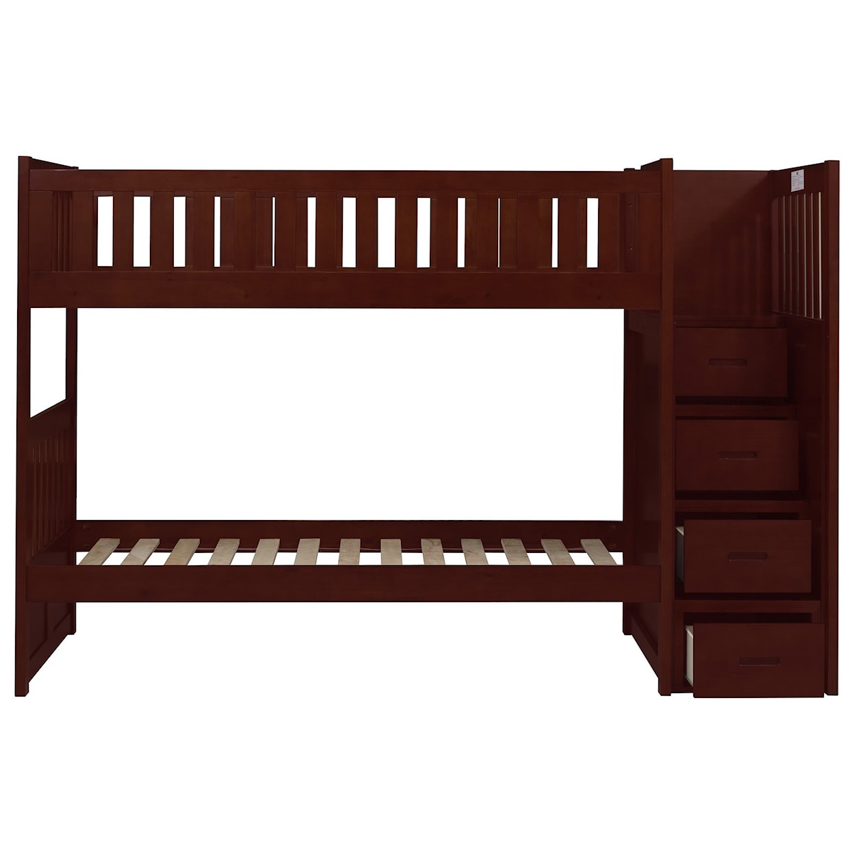 Homelegance Furniture Discovery Twin Over Twin Bunk Bed