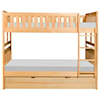 Homelegance Bartly Full Over Full Trundle Bunk Bed