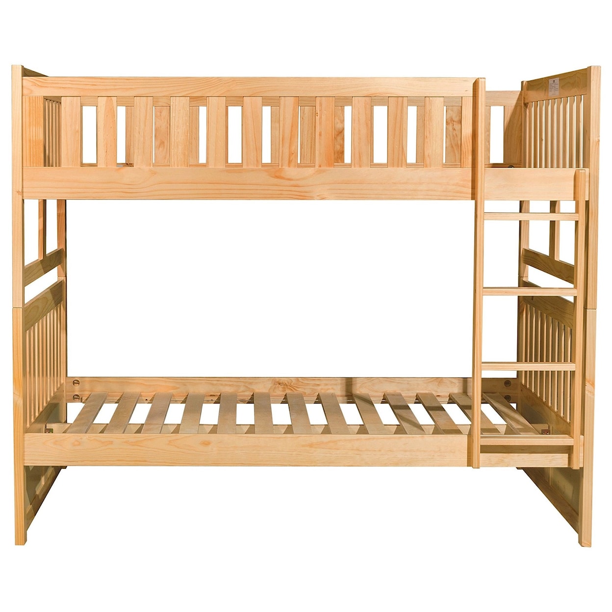 Home Style Natural Full over Full Bunk Bed
