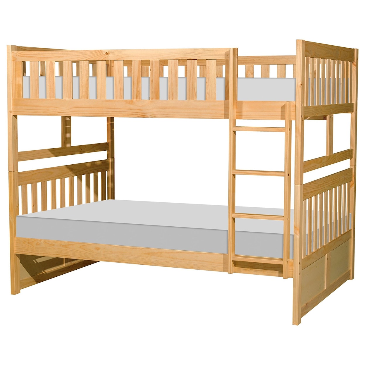 Homelegance Bartly Full Over Full Bunk Bed