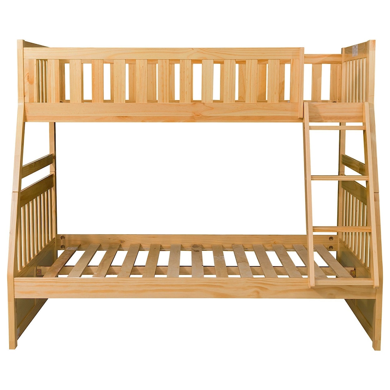 Home Style Natural Twin over Full Bunk Bed