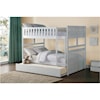 Homelegance Rowe Full Over Full Trundle Bunk Bed