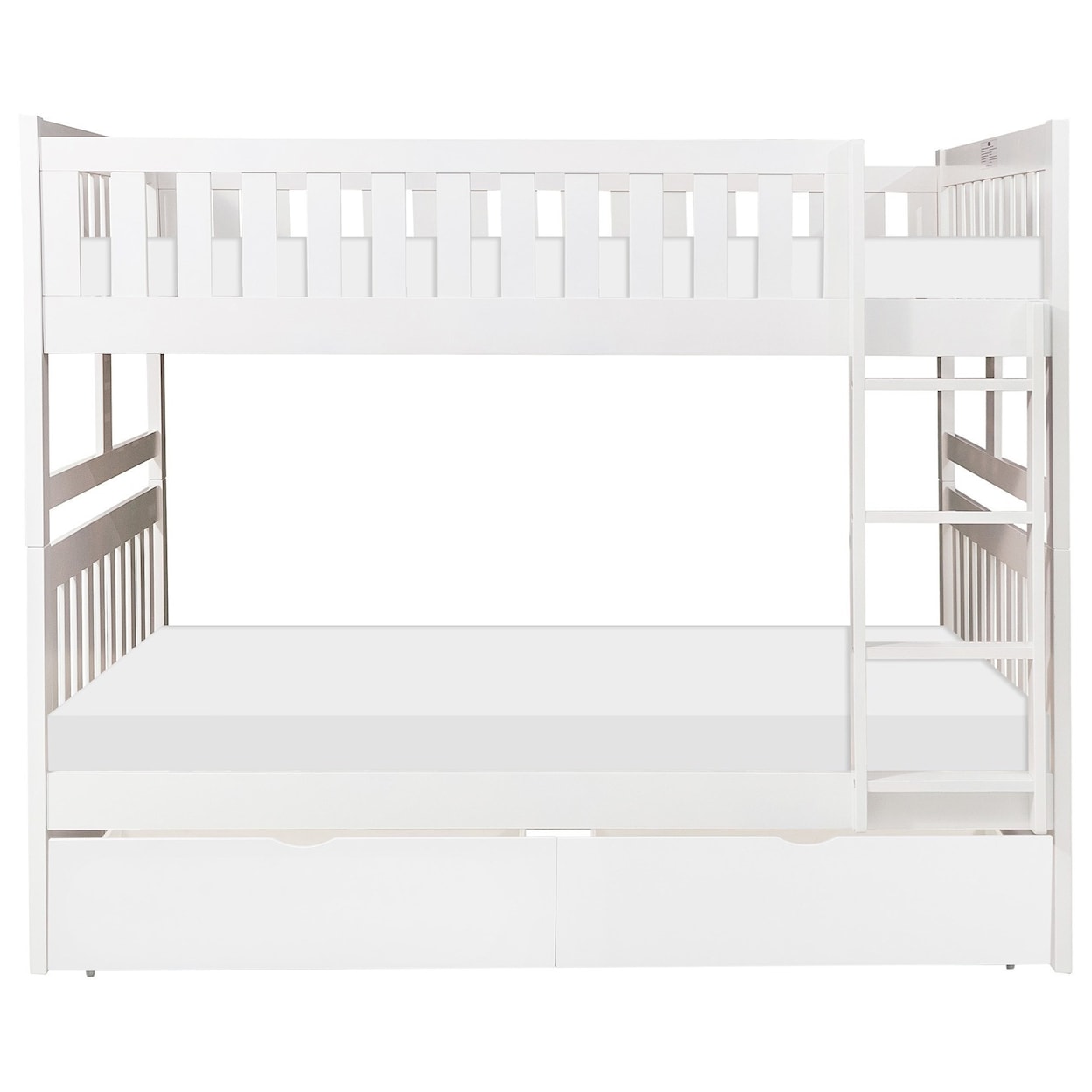 Homelegance Furniture Discovery Full Over Full Storage Bunk Bed