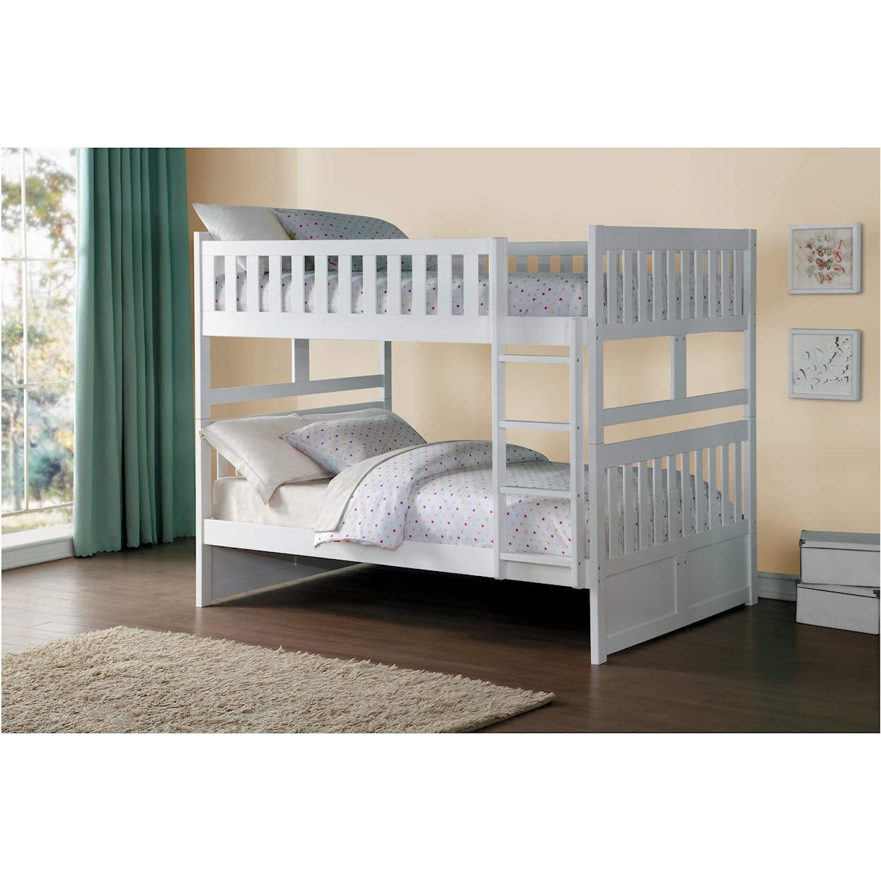 Homelegance Furniture Discovery Full Over Full Bunk Bed