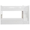 Homelegance Furniture Discovery Twin Over Twin Trundle Bunk Bed