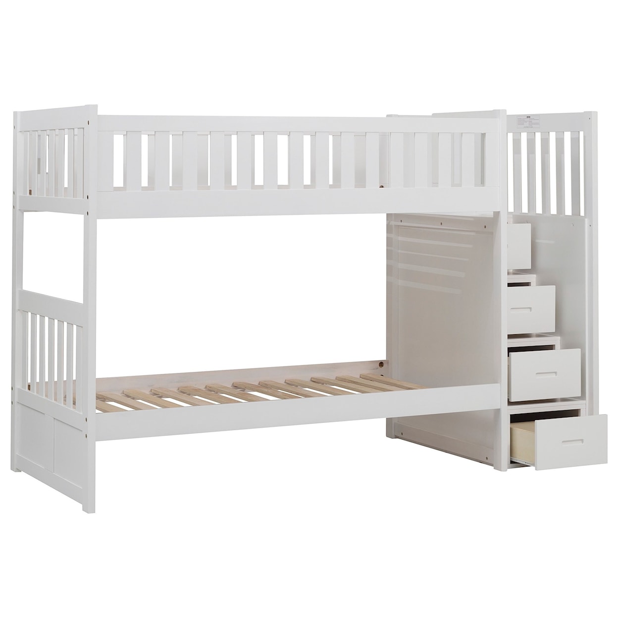 Homelegance Furniture Discovery Twin Over Twin Bunk Bed