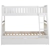 Homelegance Furniture Discovery Twin Over Full Storage Bunk Bed