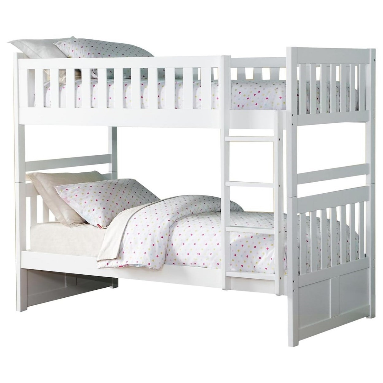 Homelegance Furniture Discovery Twin Over Twin Bunk Bed