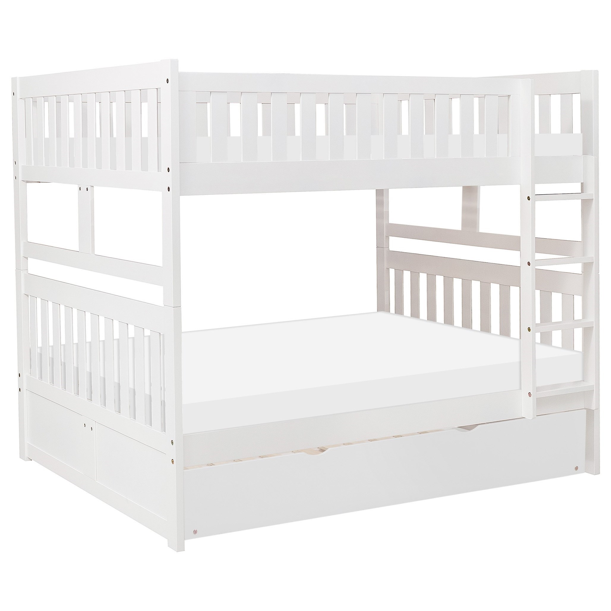 Twin Over Twin Trundle Bunk Bed