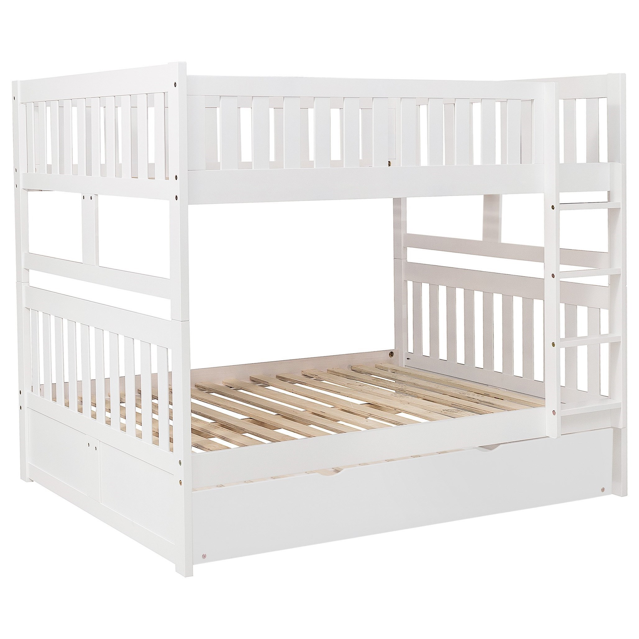 Twin Over Twin Trundle Bunk Bed