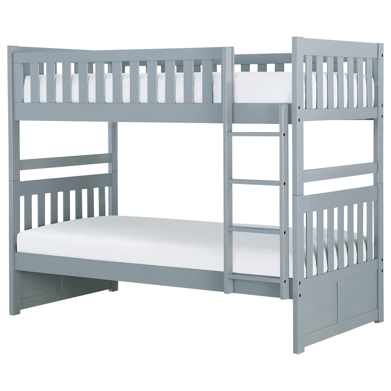 Homelegance Rowe Twin Over Twin Bunk Bed