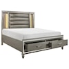 Homelegance Furniture Tamsin King Upholstered Bed