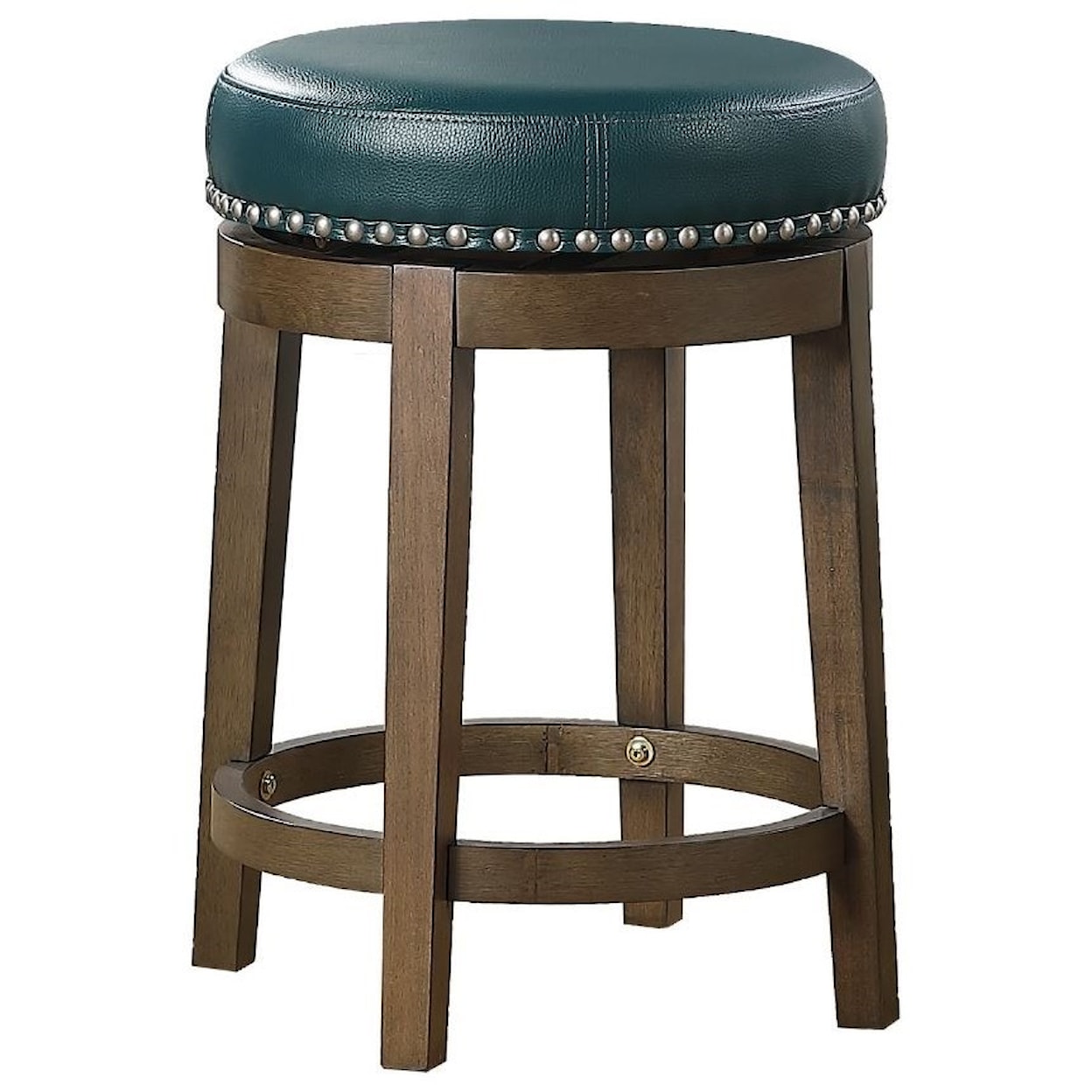 Homelegance Furniture Westby Round Swivel Counter Height Stool