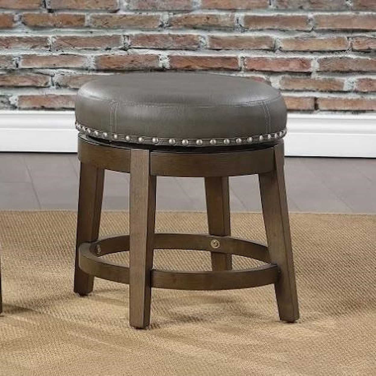 Homelegance Westby Round Swivel Stool