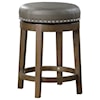 Homelegance Westby Round Swivel Counter Height Stool