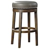 Homelegance Westby Round Swivel Pub Height Stool