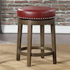 Homelegance Westby Round Swivel Counter Height Stool