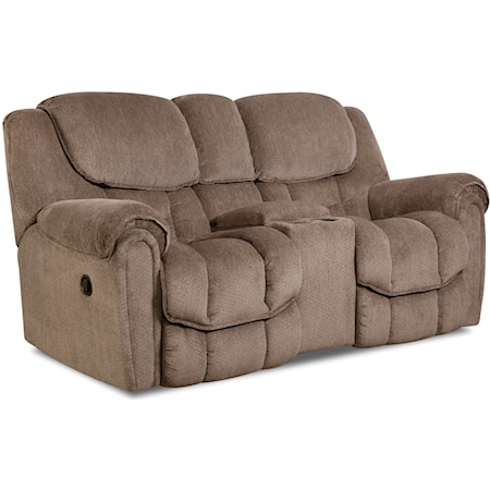 Rocking Console Reclining Loveseat