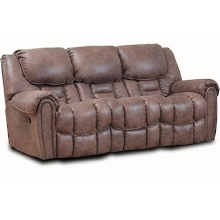 Casual Reclining Sofa