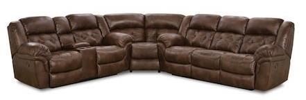 Casual Super-Wedge Sectional with Tufted Seats and Back
