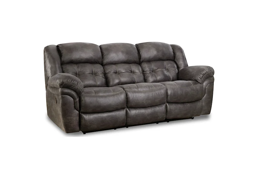 129-21 Power Reclining Sofa by HomeStretch at VanDrie Home Furnishings