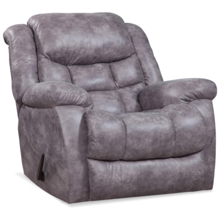 Plush Rocker Recliner