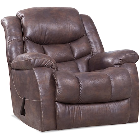 Plush Rocker Recliner