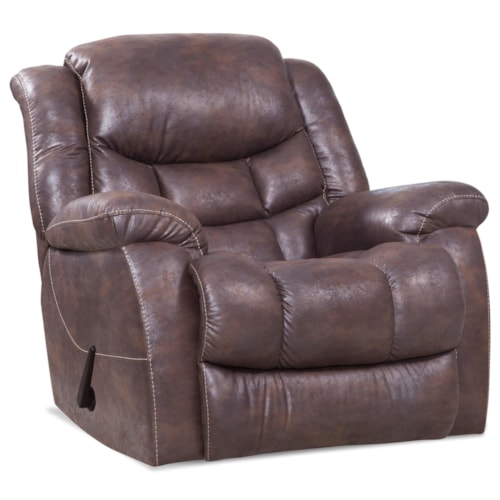 Plush Rocker Recliner