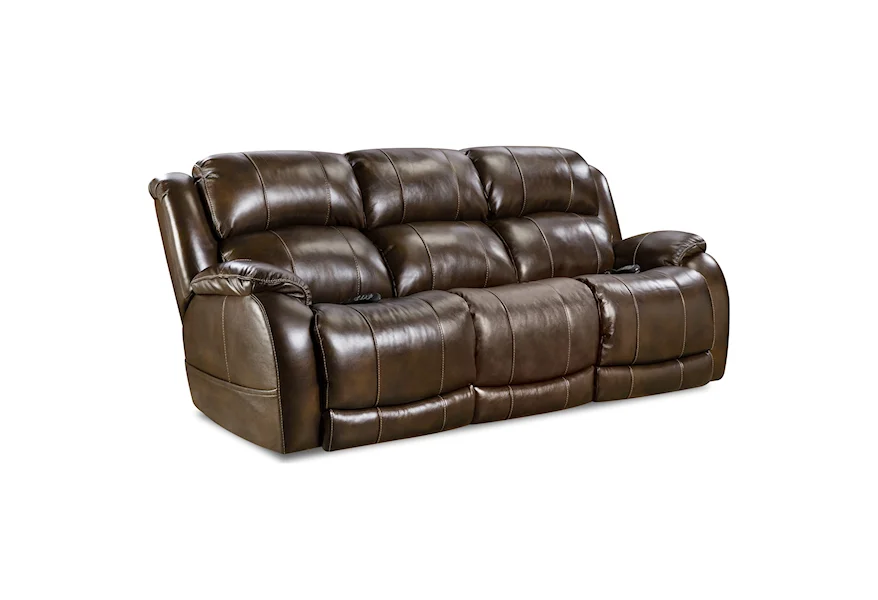 170 Collection Double Reclining Power Sofa by HomeStretch at Suburban Furniture