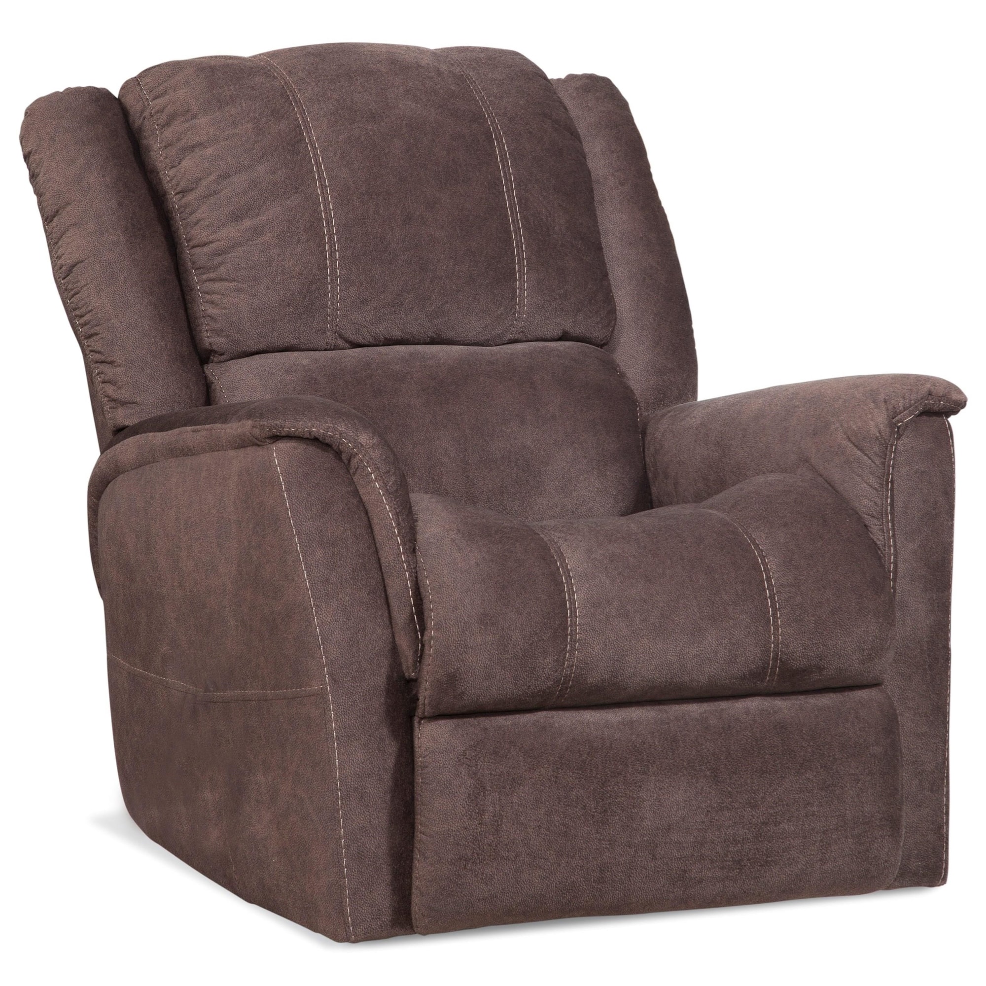HomeStretch 172 1725521 Power Reclining Lift Chair with Contrast Stitching Rife's Home