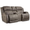 HomeStretch Denali Reclining Console Loveseat