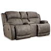 HomeStretch 177 Power Reclining Console Loveseat