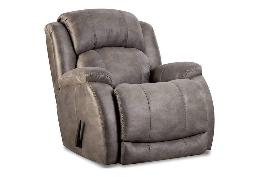 177 Rocker Recliner by HomeStretch at Dunk & Bright Furniture