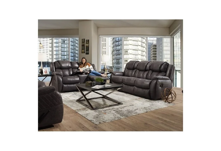 182 Reclining Living Room Group by HomeStretch at Lucas Furniture & Mattress