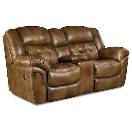 Power Reclining Console Loveseat