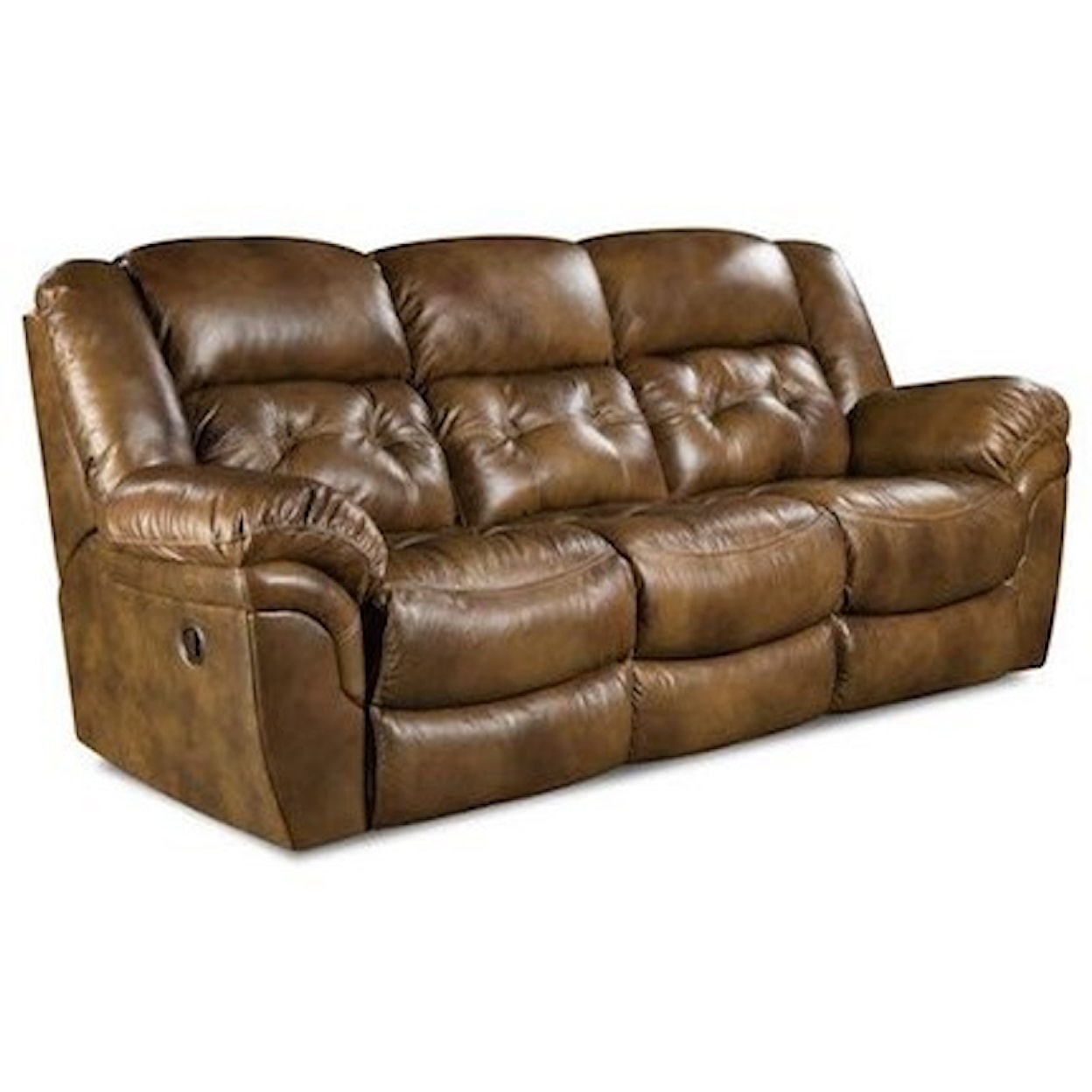 HomeStretch 155 Double Reclining Sofa