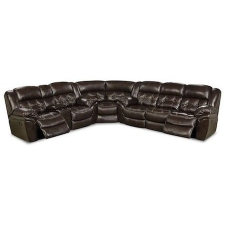 Super Wedge Power Reclining Sectional