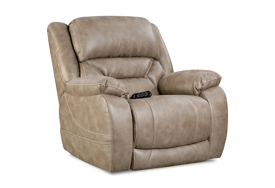 158 Power Recliner by HomeStretch at Rife's Home Furniture