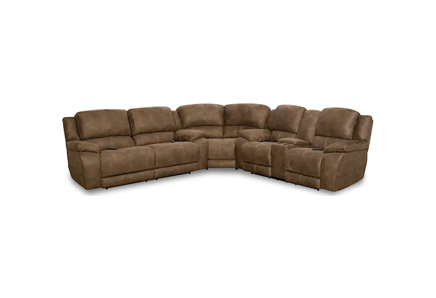 187 Power Sectional by HomeStretch at Darvin Furniture